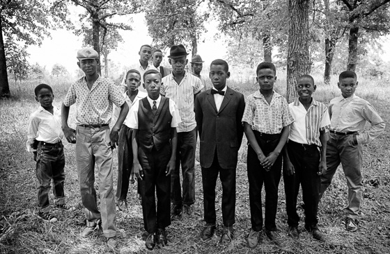 Boys, Behind Church